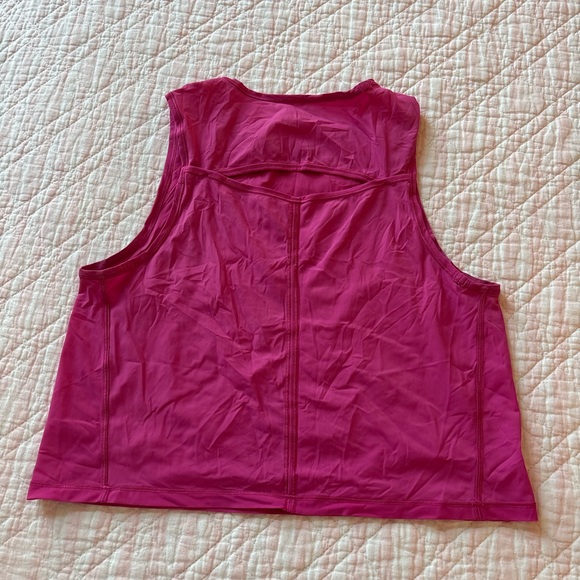 Lululemon Women's Pink Sleeveless Tank Top - Picture 2 of 7